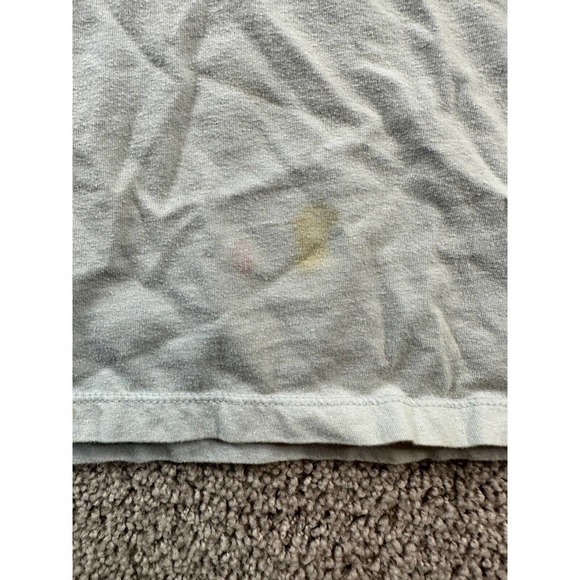 Quiksilver Polo Shirt Boys Extra Large Gray Green Surf Surfer Surfing Kids FLAW - Picture 5 of 12